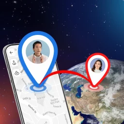 Ikon Pelacak Lokasi GPS untukPonsel